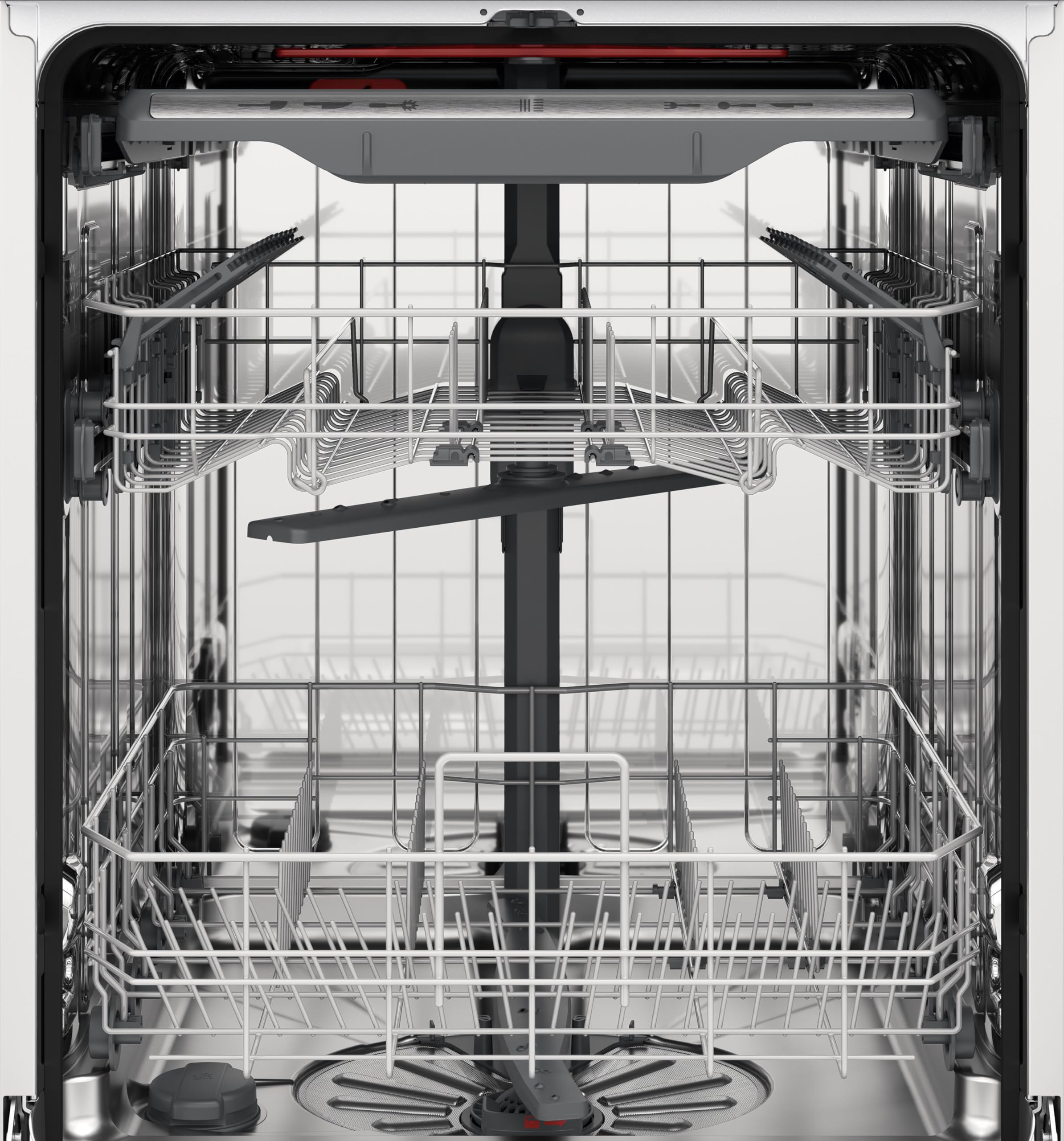AEG Teilintegrierter Geschirrspüler 60 cm Serie 5000, AirDry, Energieklasse B, 44 dB, Wasserstopp, 14 MG, FES7572APM