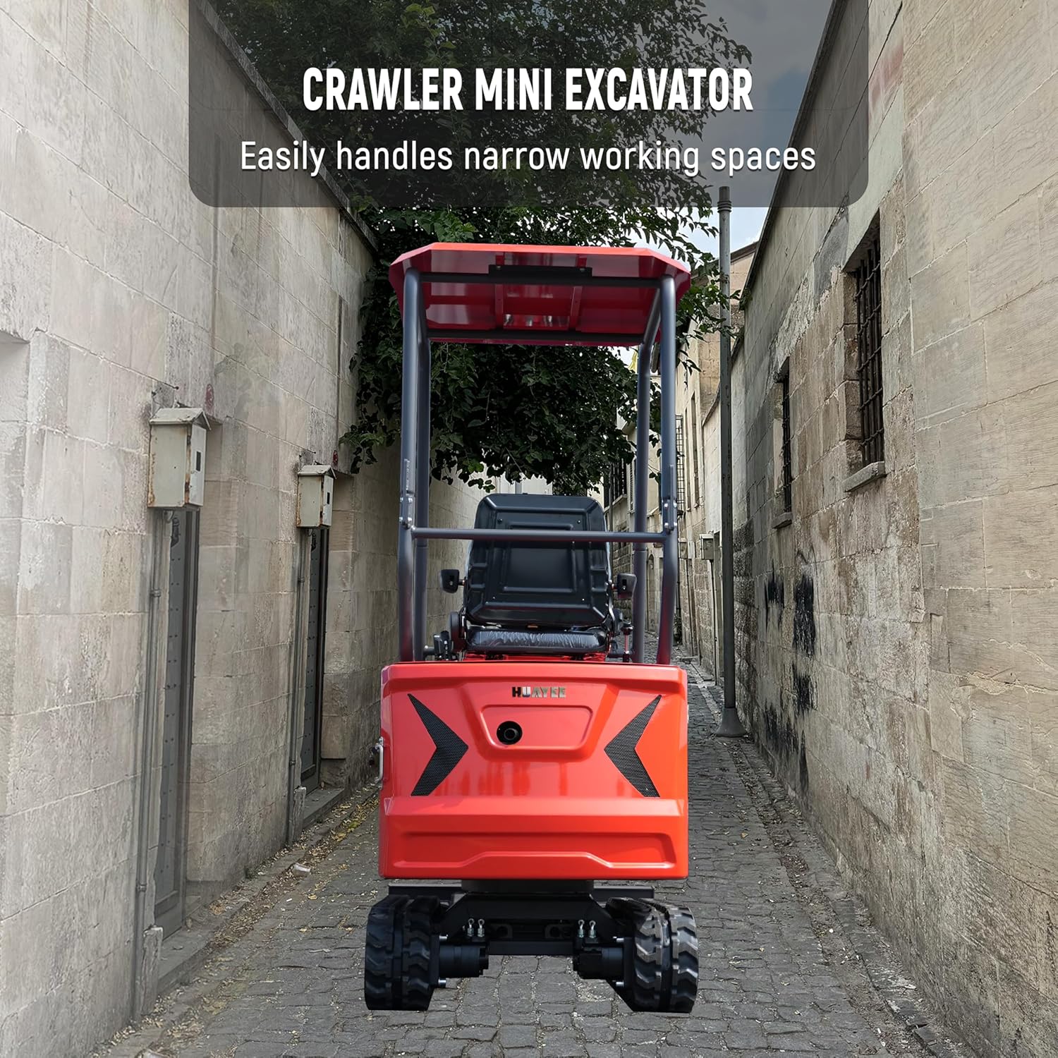 HY12C Mini Excavator Product Dimensions