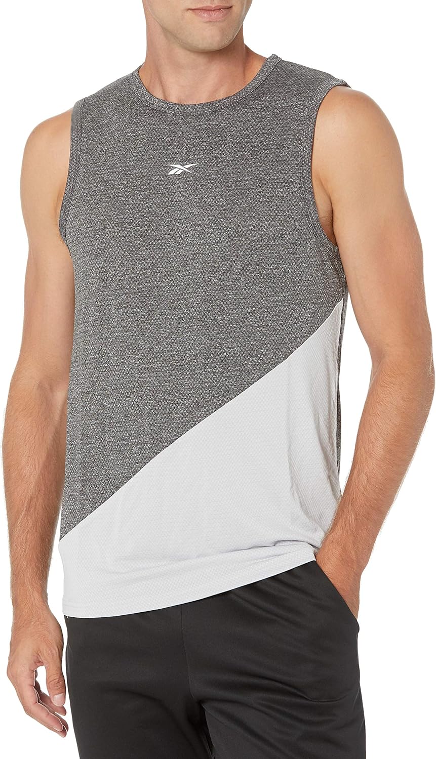 Reebok Men's Workout Ready Melange Tank