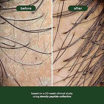 VERB Density Peptide Serum, Visibly Thicken + Reduce Signs of Shedding- No Parabens or Harmful Sulfates