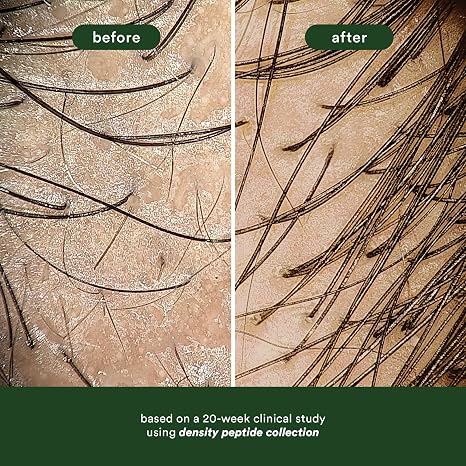 VERB Density Peptide Serum, Visibly Thicken + Reduce Signs of Shedding- No Parabens or Harmful Sulfates