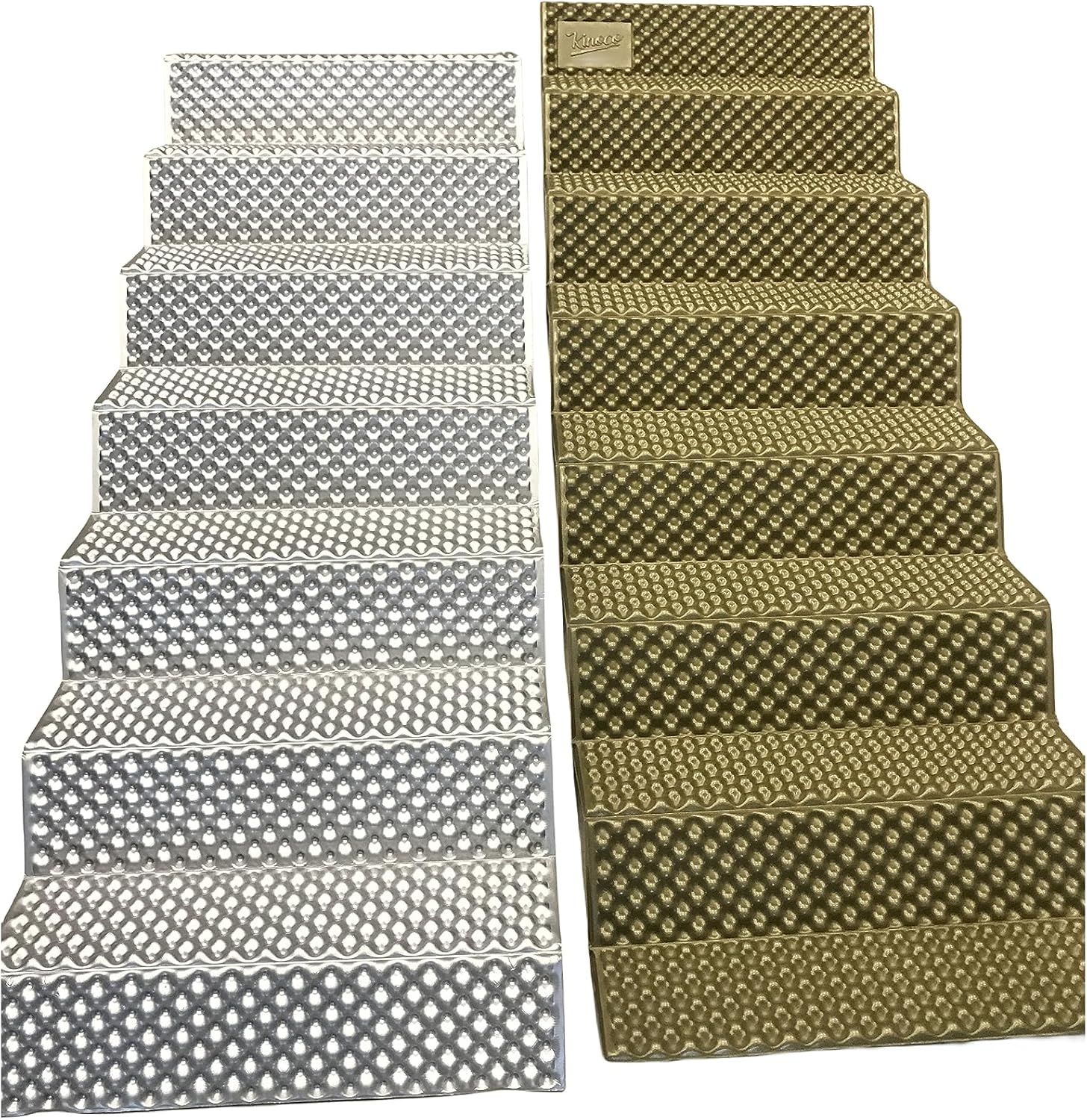 IXPE Camping Sleeping Pad, Ultra-Light Cold-Resistant (-30°C) Tear-Resistant Waterproof, Closed-Cell Foam for Winter Hiking/Backpacking 185cm x55cm