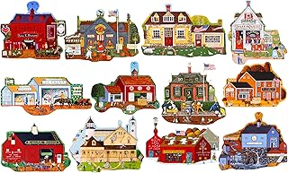 Cra-Z-Art - RoseArt - Mini-Shaped - Main Street - 500 Piece Jigsaw Puzzle