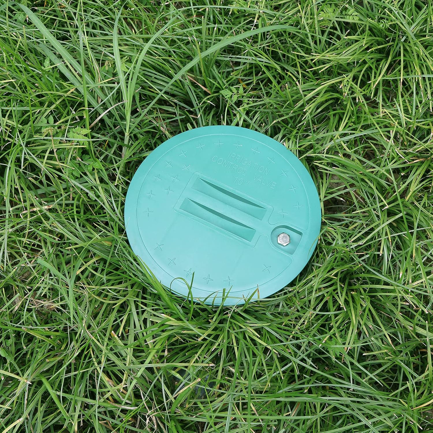 Bandelt 10" Sprinkler Valve Box Cover Lid for Automatic Irrigation Water System Lawn, Yard, Outside-2 Pack