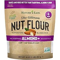 Vista 1 de Nature's Eats Ultimate Nut Flour - Harina de nueces con almendra, 16 oz