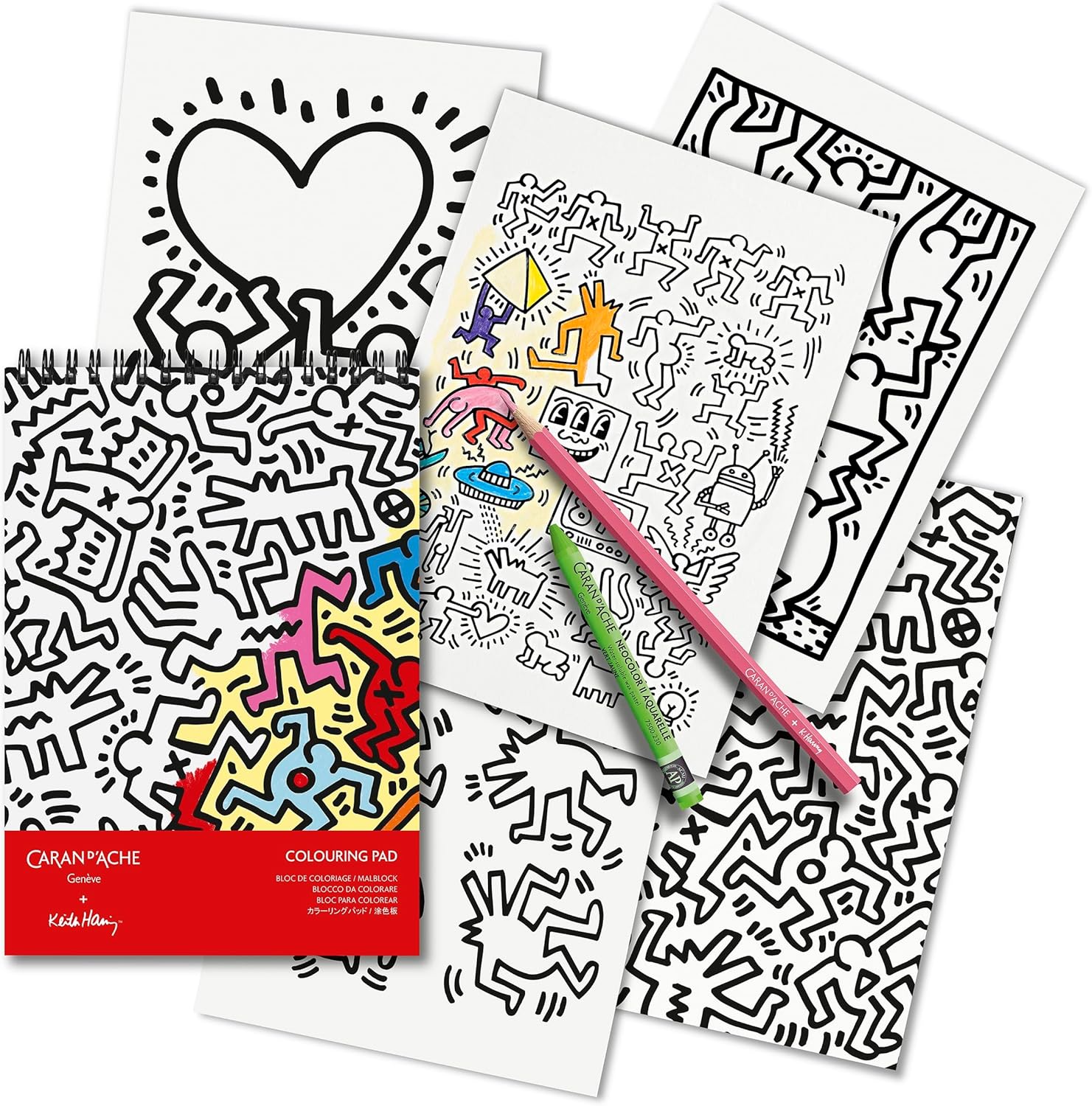 Keith Haring Color Block