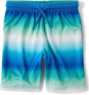 The Children's Place Boys' Quick Dry Lined Mesh Active Shorts