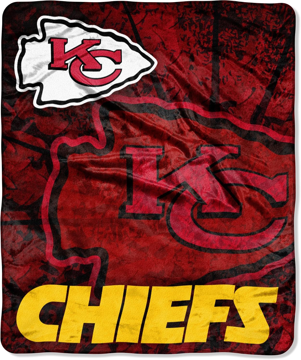 NFL Roll Out Plush Raschel Throw