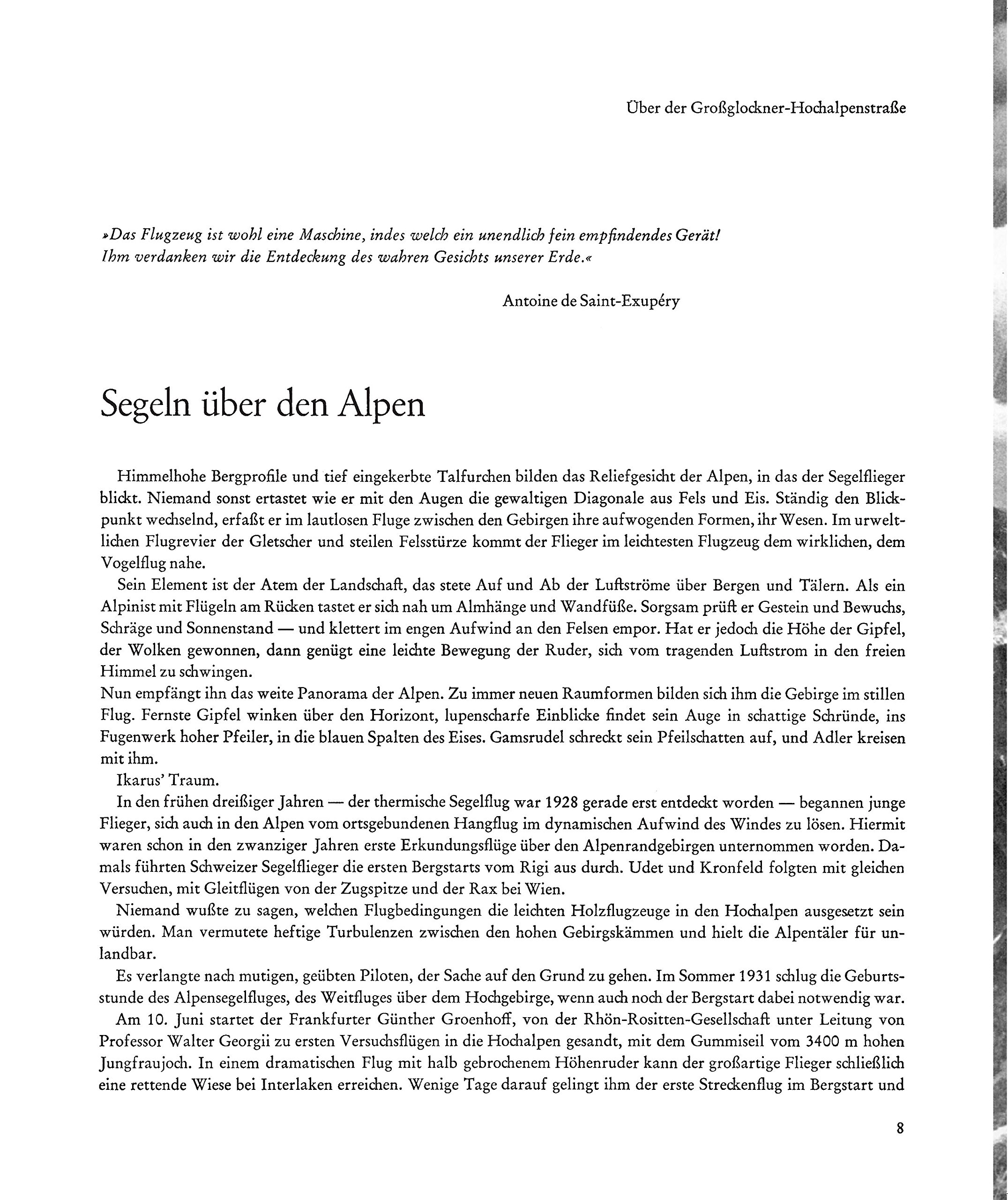 Segeln über den Alpen: Erlebnis und Technik des Hochgebirgsfluges
