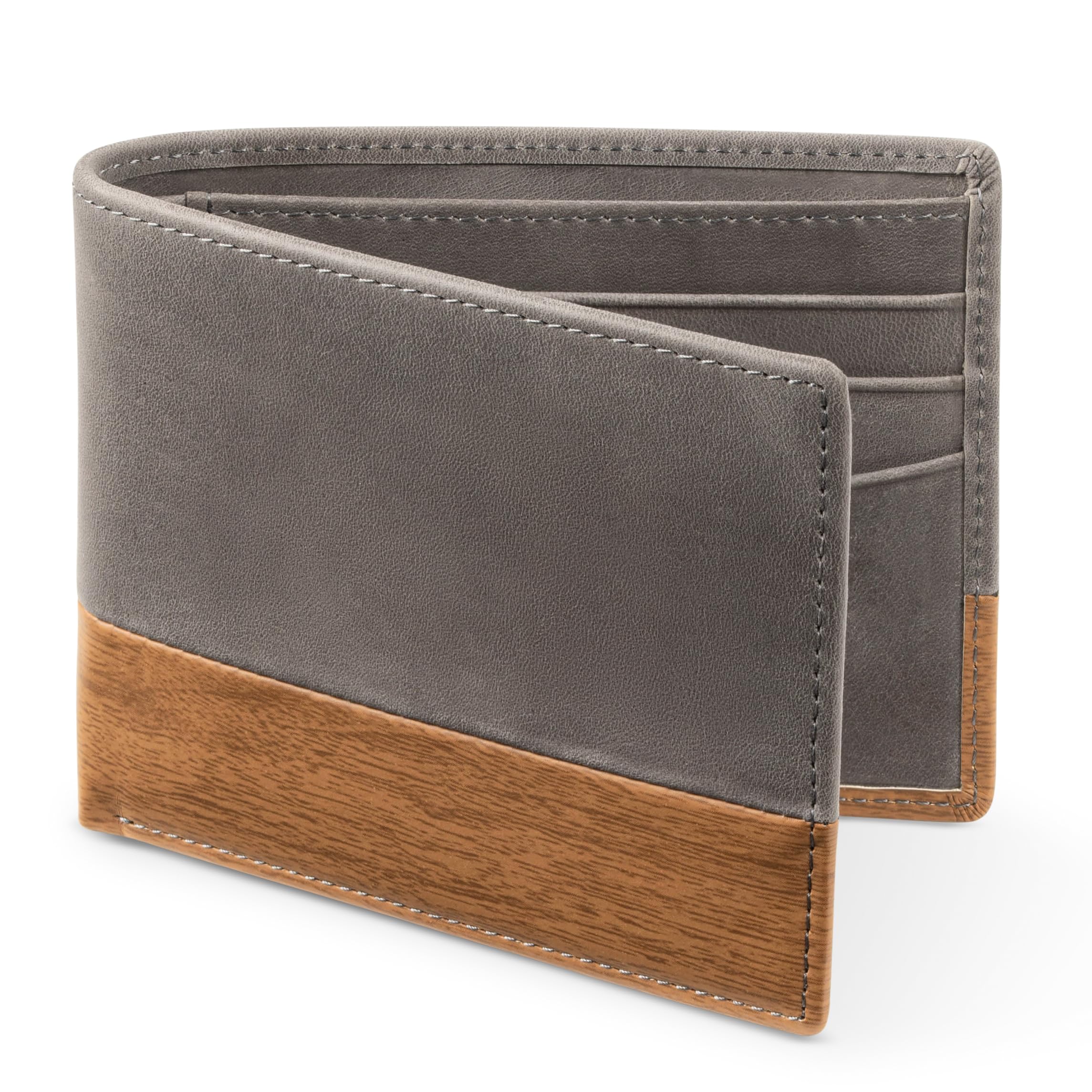 Wallet for Men’s - Genuine Leather Slim Bifold RFID Wallet - Gift for Men Packed in Stylish Gift Box