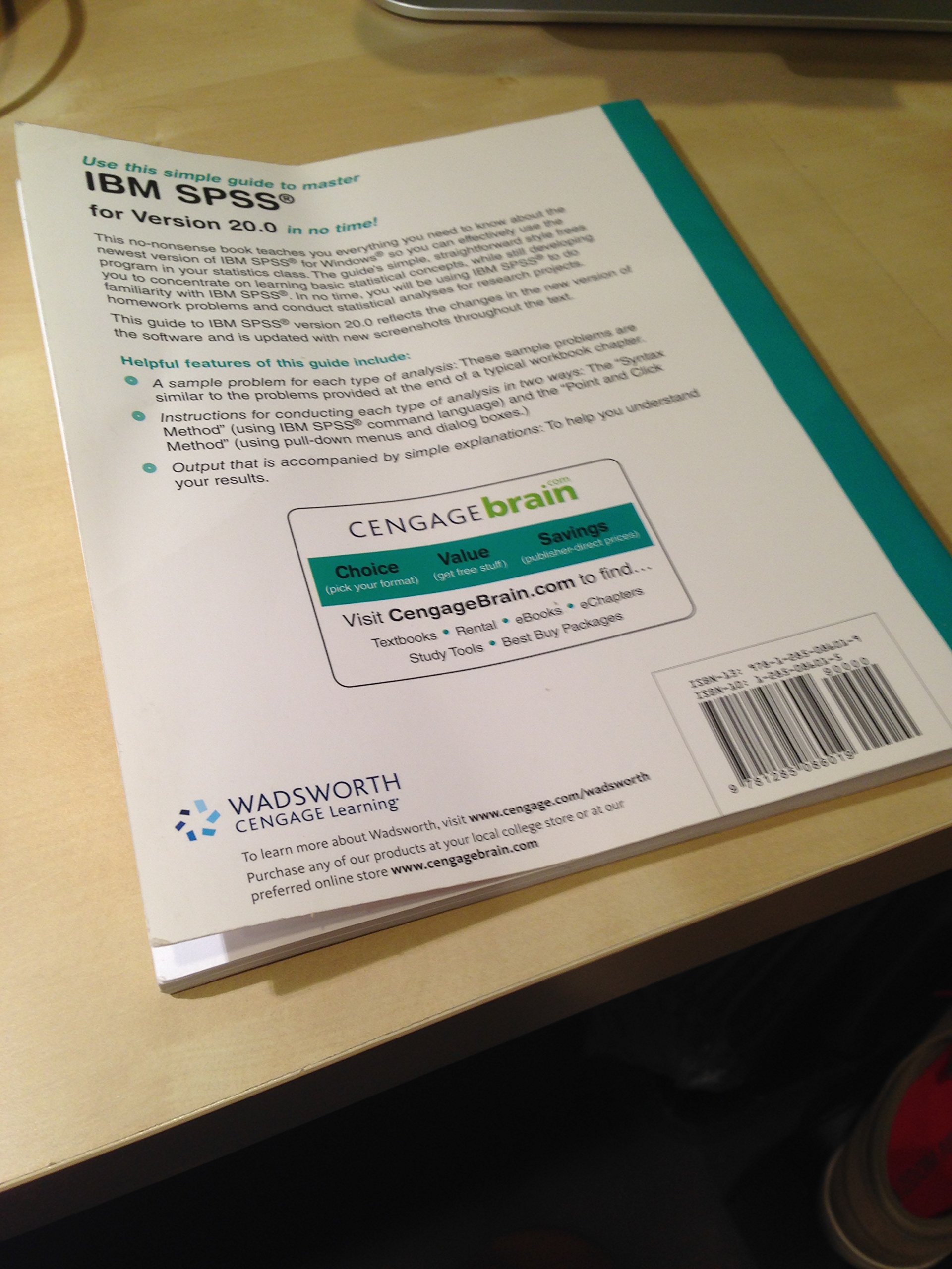 A Simple Guide to IBM SPSS Statistics for Version 20.0