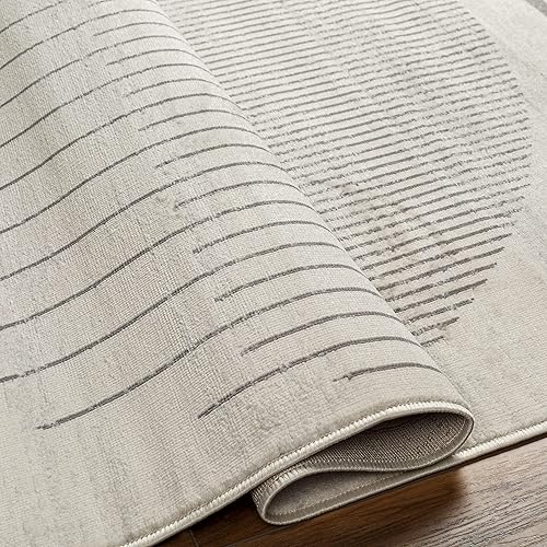 Miniatura 6 de Mark&Day - Alfombras Neerbosch de 10 x 14 pies, alfombra moderna color marfil, alfombra beige, gris y negro, para sala de estar, dormitorio o cocina