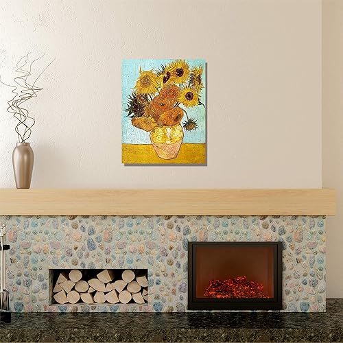 Miniatura 115 de A&T ARTWORK The Starry Night de Vincent Van Gogh. Tamaño del marco: 36 x 30 pulgadas, tamaño de la imagen: 30 x 24 pulgadas, reproducciones clásicas