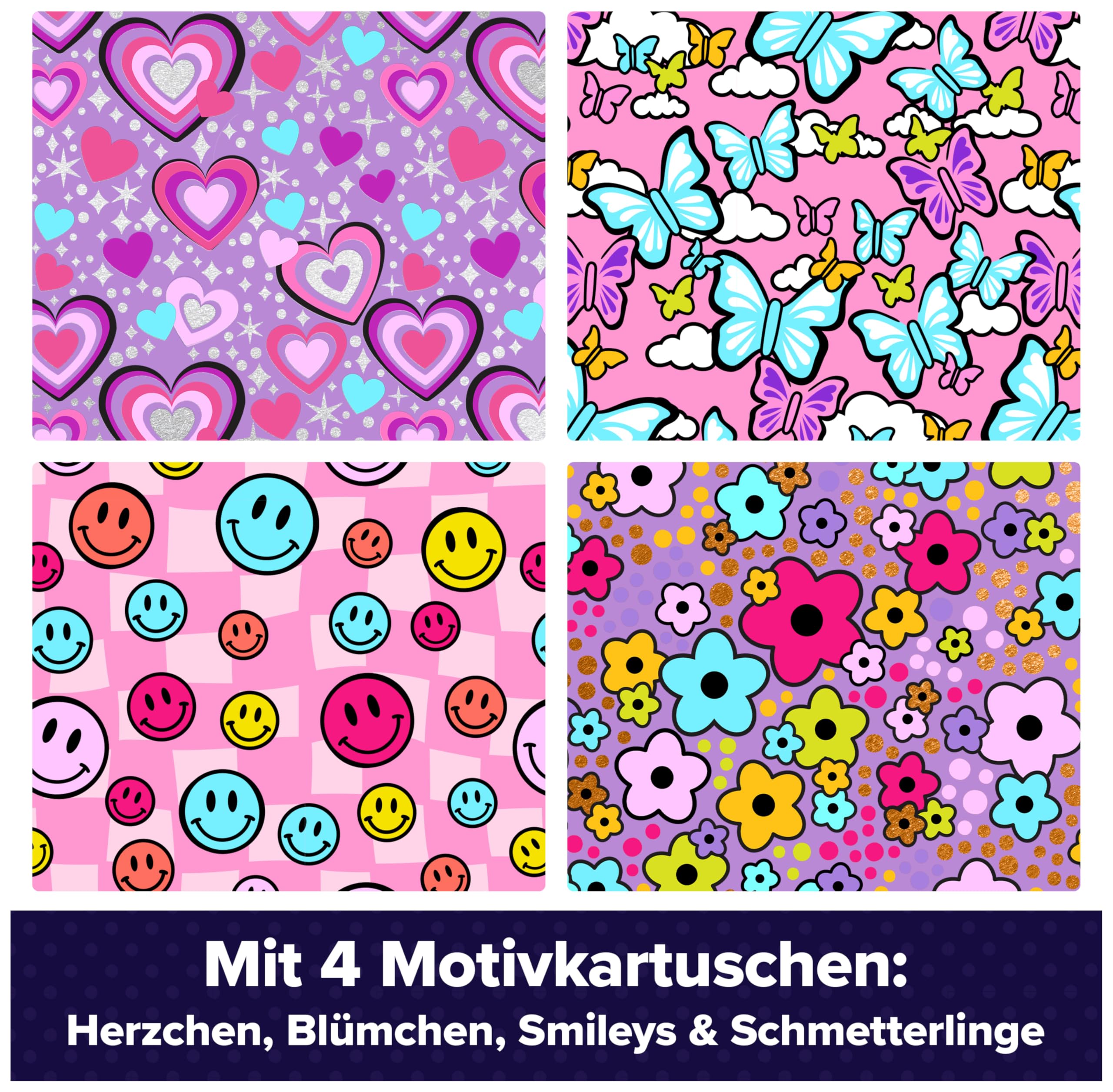Cool MAKER Go Glam Nagelstudio - für stylische Nägel mit Motiven, ganz einfach lackieren und bedrucken, für Kinder ab 7 Jahren