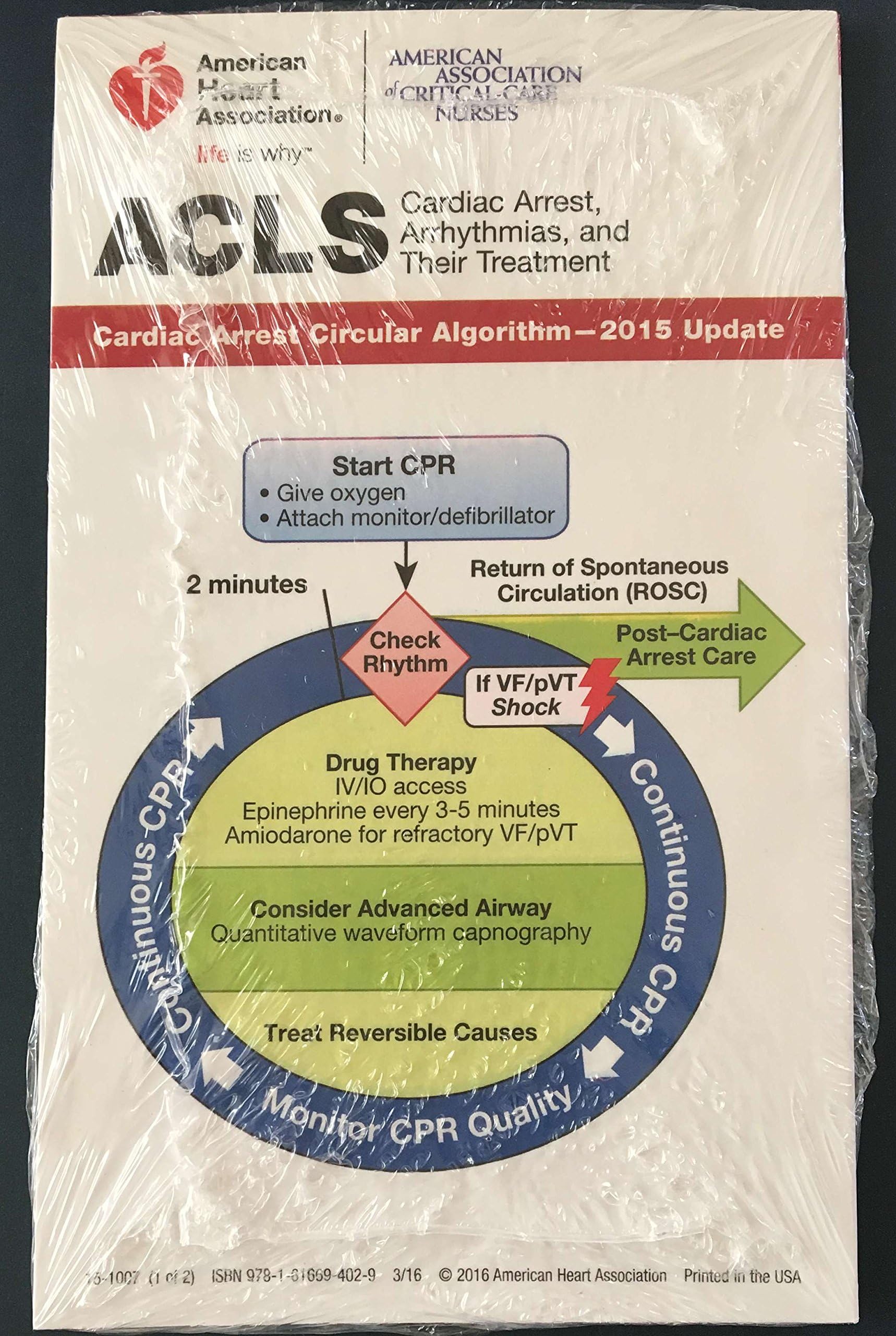 Advanced Cardiovascular Life Support, 2015 Pocket Reference Card Set (2016-03-31)