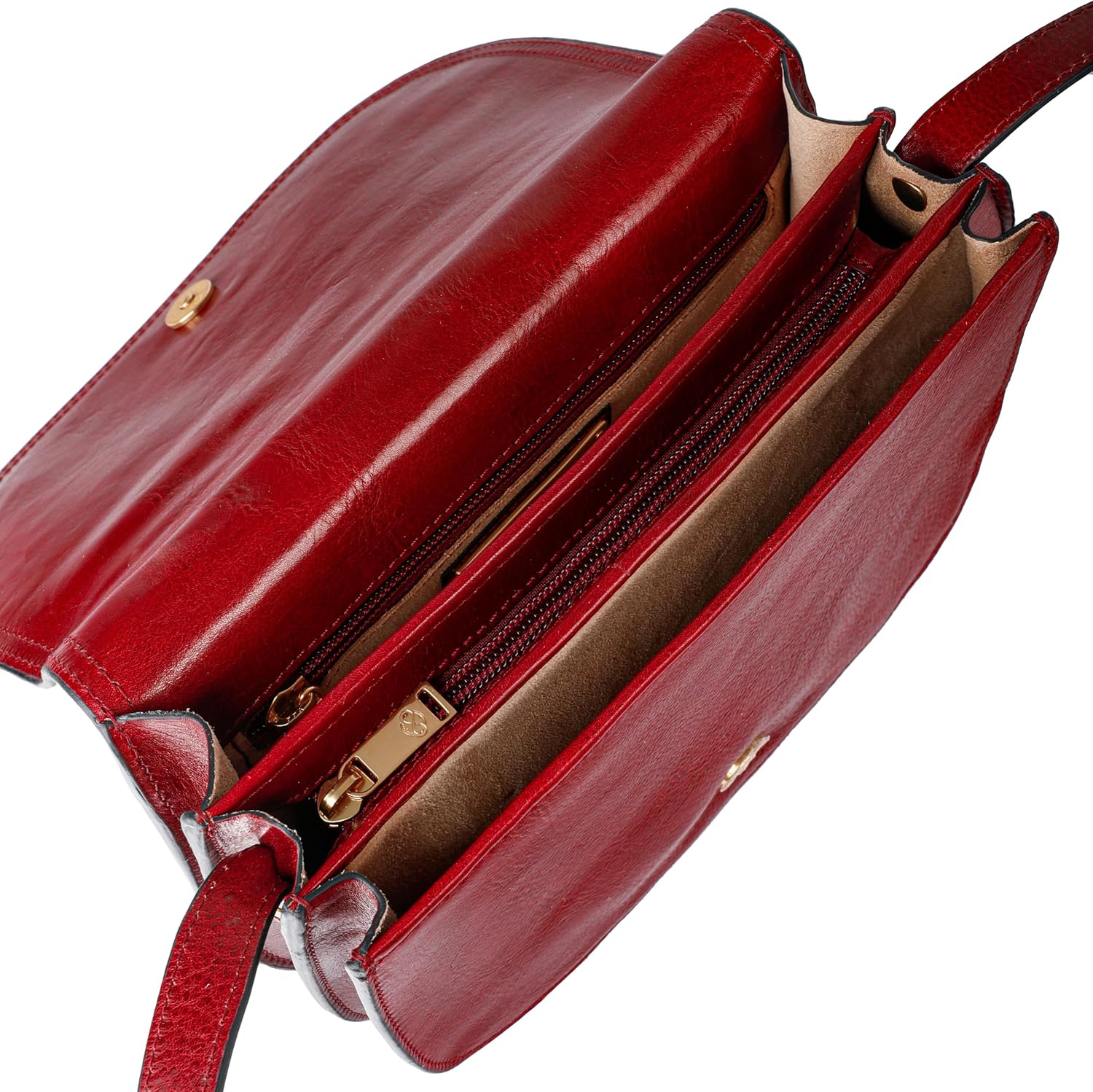 Time Resistance Leather Cross Body Bag for Women Shoulder Bag Messenger Purse Gift Box Included - Image 5