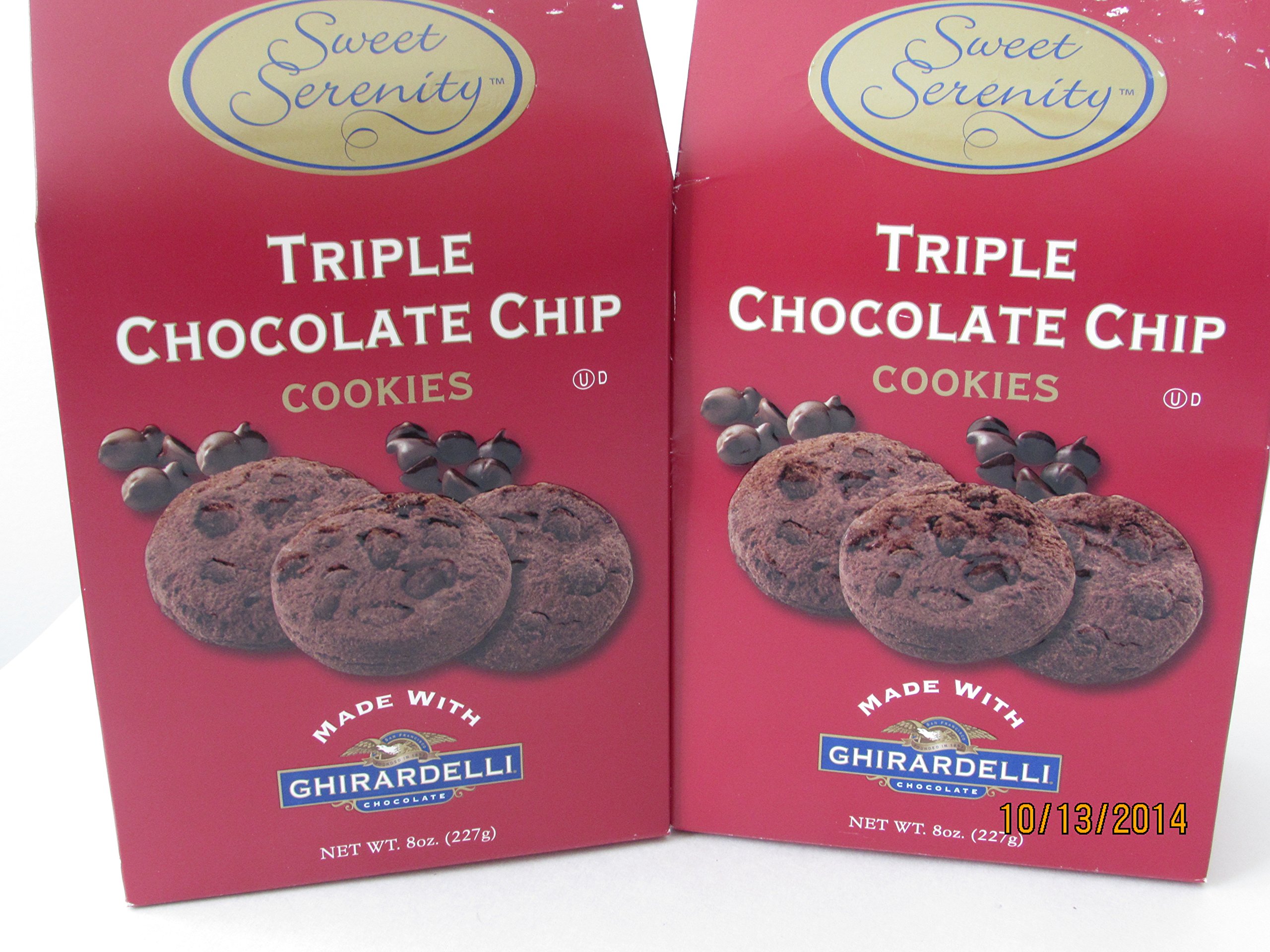 Buy Sweet Serenity Triple Chocolate Chip Cookies With Ghirardelli