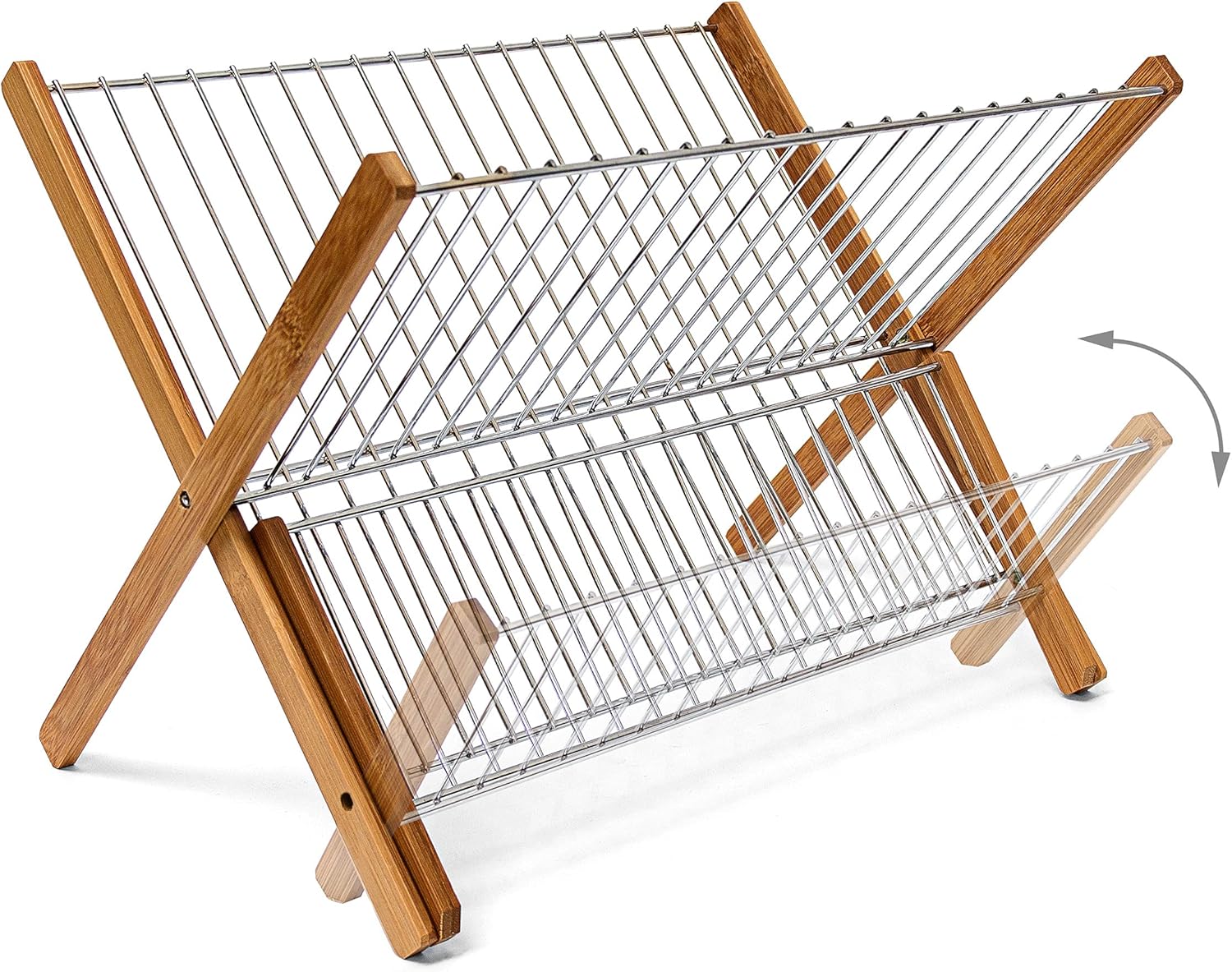 Pot Rack Organizer for Under Cabinet-Expandable Pots and Pans Organizer with 10 Dividers & 2 DIY Methods,Pots Lid Organizer Holder for Kitchen Cookware,Cookie Sheet Organizer Rack for Cabinet