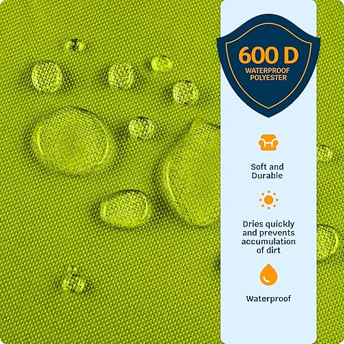 Miniatura 6 de Alpcour Asiento reclinable para estadio, silla ancha con respaldo y cojín, reposabrazos, bolsillos laterales y gancho para gradas, las mejores