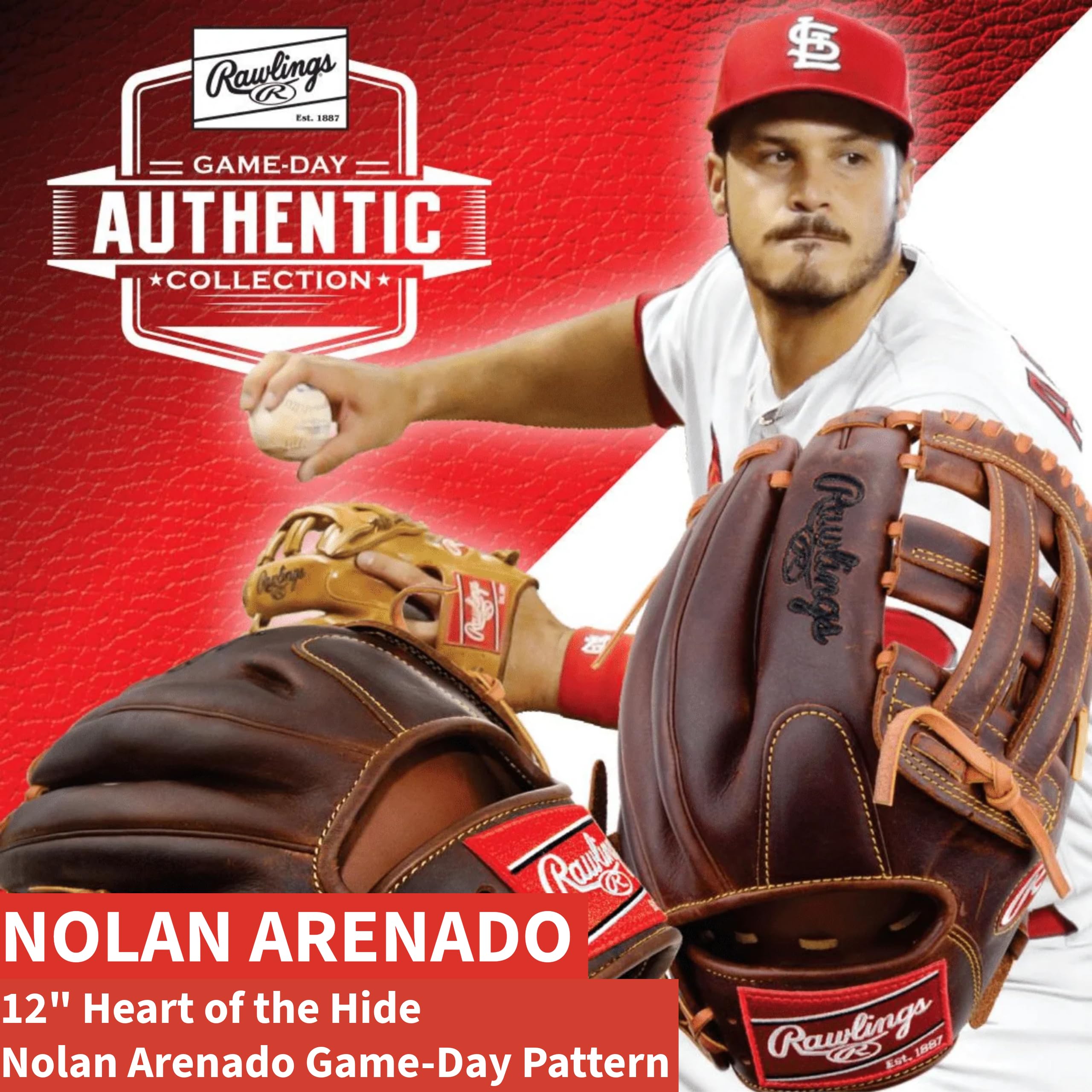 Rawlings | Heart of The Hide R2G Baseball Glove | Nolan Arenado