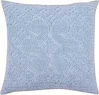 Vista 30 de Better Trends Colección Ashton - Colchas de chenilla con mechones, tamaño individual, color negro, 100% algodón, diseño de medallón de chenilla