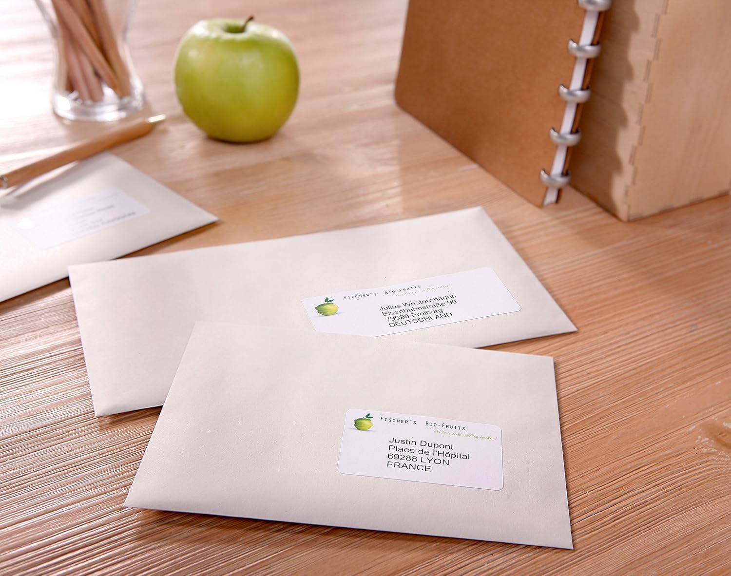 Avery Smudge Free, Printable, Address Labels, Quick Dry, 63.5 x 38.1 mm, White, 21 Labels per Sheet, 525 Blank Labels per Pack (J8160-25)