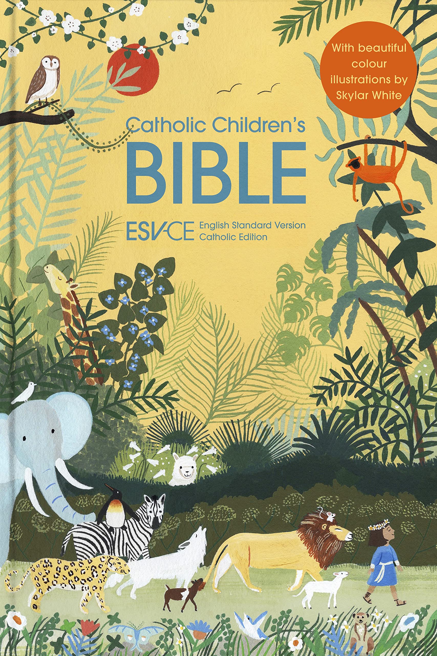 ESV-CE Catholic Children's Bible, Full Colour Illustrations, British Liturgical Bible, ESV-CE, Hardback, Standard size: English Standard Version – Catholic Edition