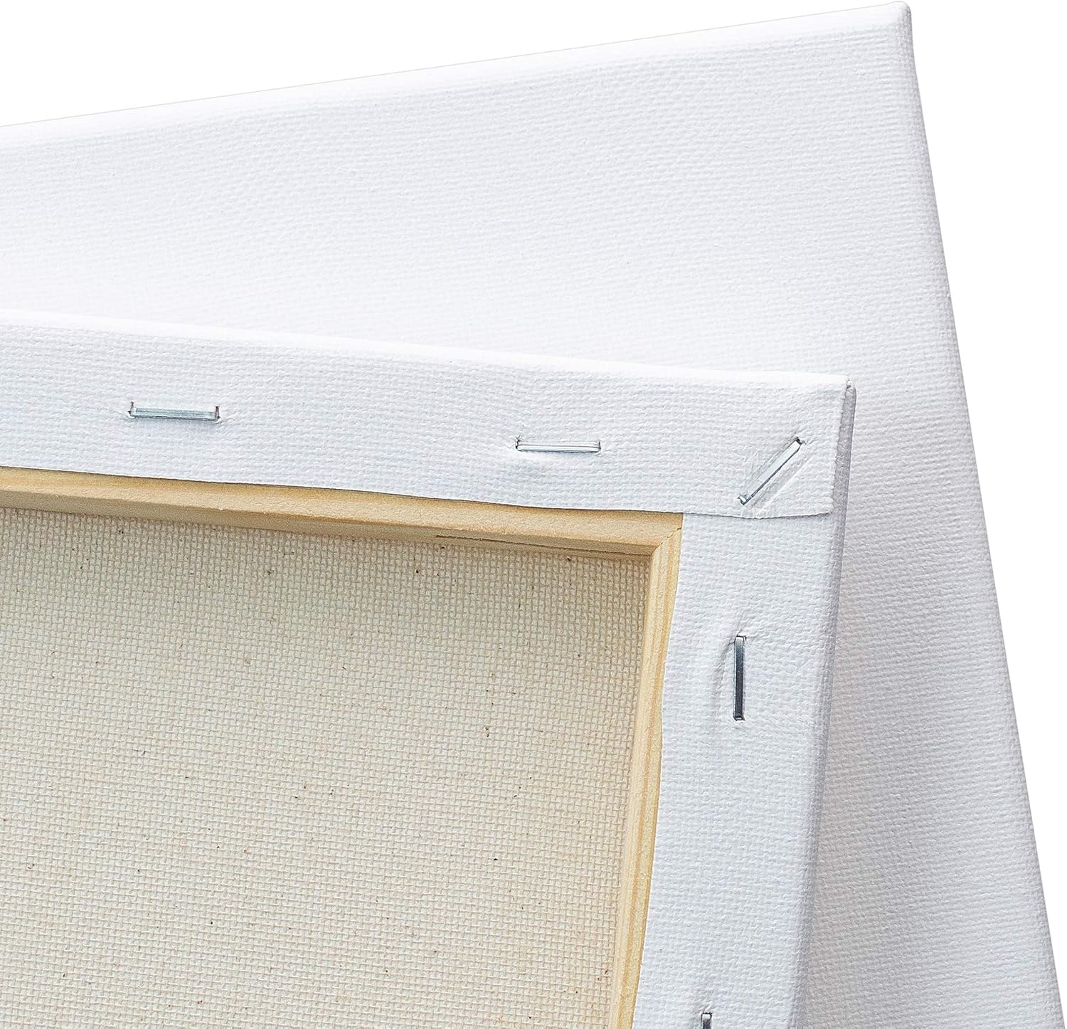 NEXCOVER Stretched Canvas - 8 Pack 11x14 Inch, 5/8” Profile, 100% Cotton Art Canvas, Triple Primed White Blank Canvases, Acid-Free, Artist Painting Canvas for Acrylic, Oil, Tempera, Gouache Paint - Image 7