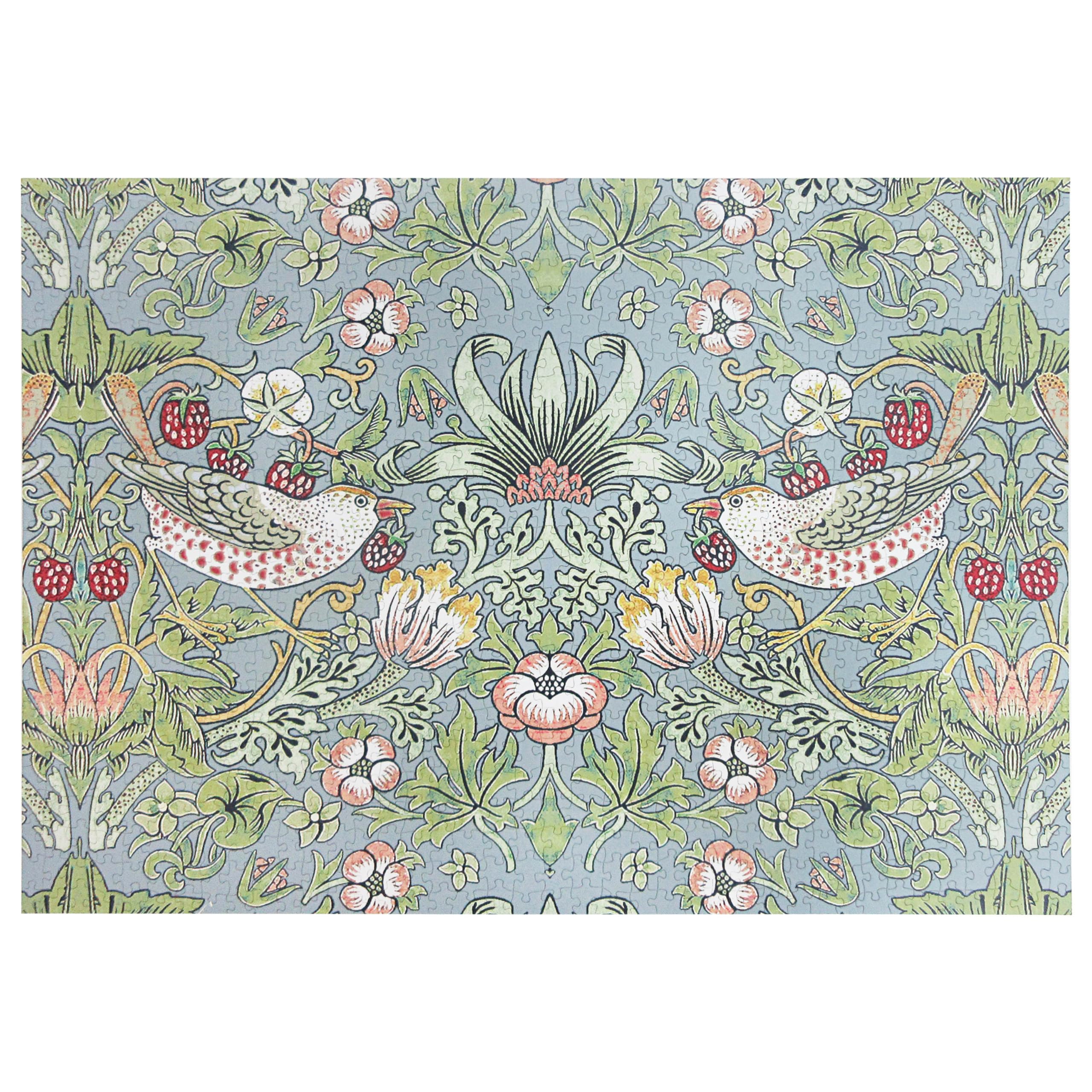 The Leonardo Collection William Morris Strawberry Thief Puzzles 1000pc
