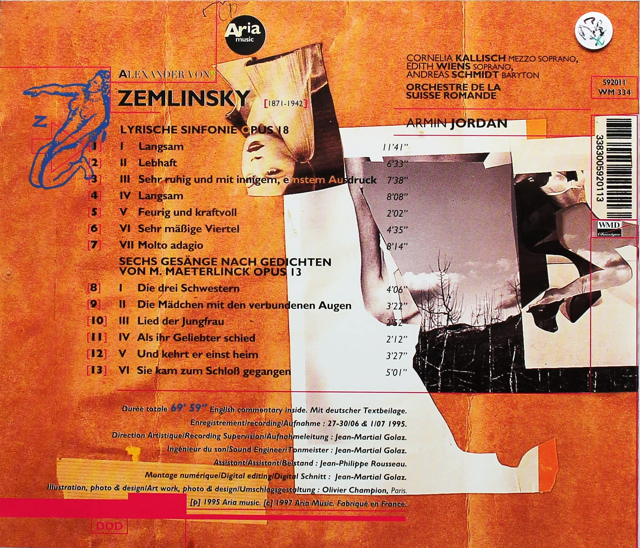 Zemlinsky;Lyric Symphony