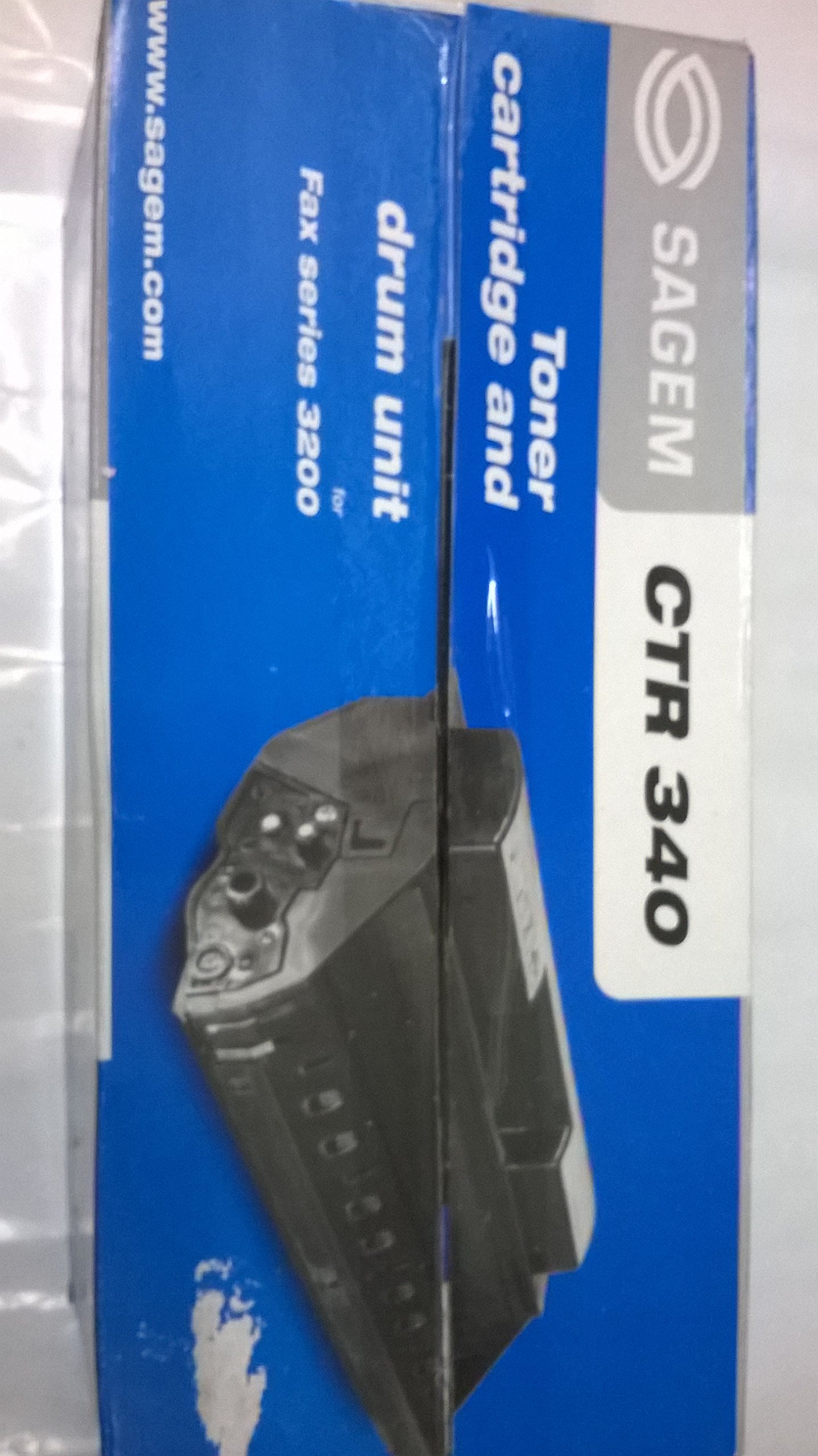 151104: Sagem CTR-340 Laser Fax Toner Cartridge (Black) (CTR340)