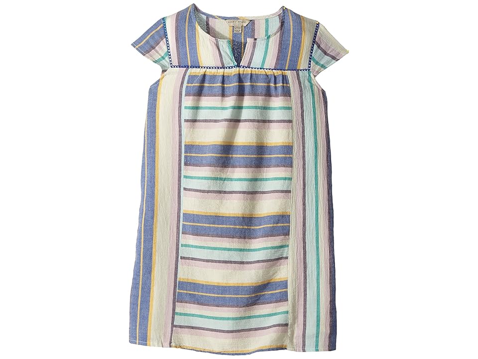 

Lucky Brand Kids Kin Dress (Big Kids) (Biscotti) Girl's Dress