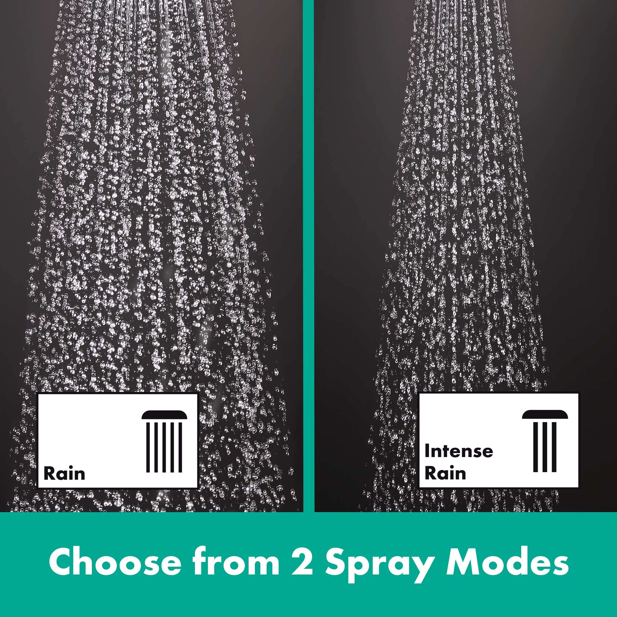 Hansgrohe Vernis Blend 2-otoworowa bateria do montażu na brzegu wanny z zaworem przełączającym i główką prysznicową Vernis Blend Vario, chrom, 71461000