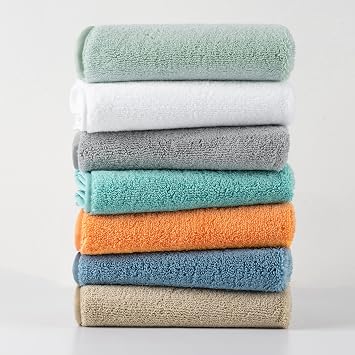 MICROFI New Microfiber Bath Towel Set, 3 Piece, Oversize, Quick Dry, Lint Free, Includes Body, Hand and Face Towels