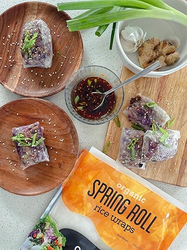 Miniatura 4 de OCEANS HALO - Envolturas de arroz orgánicas Spring Roll, 4.2 onzas