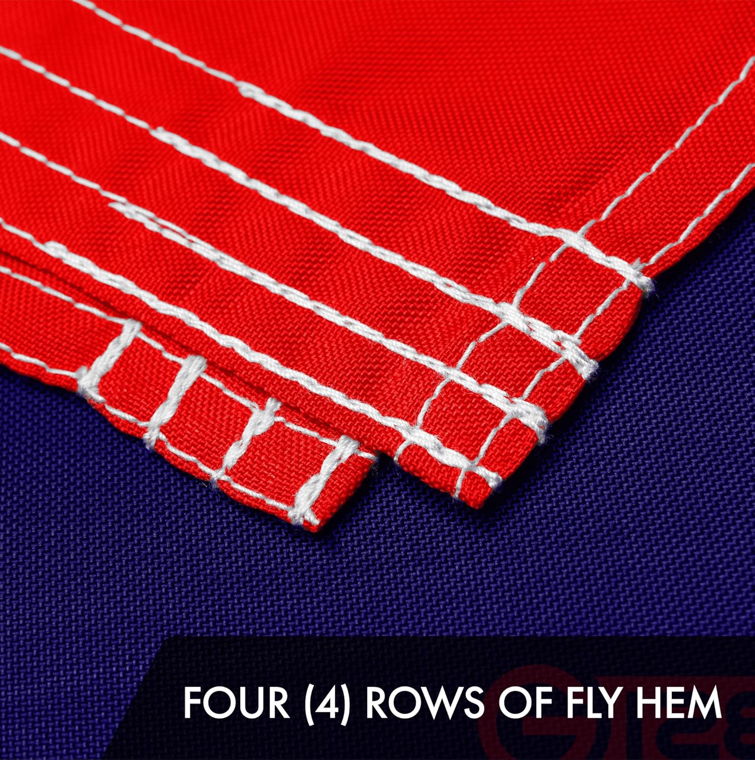 G128 Iowa IA State Deluxe Flag | 3x5 Ft | ToughWeave Series Embroidered 300D Polyester | Embroidered Design, Indoor/Outdoor, Brass Grommets - Image 5