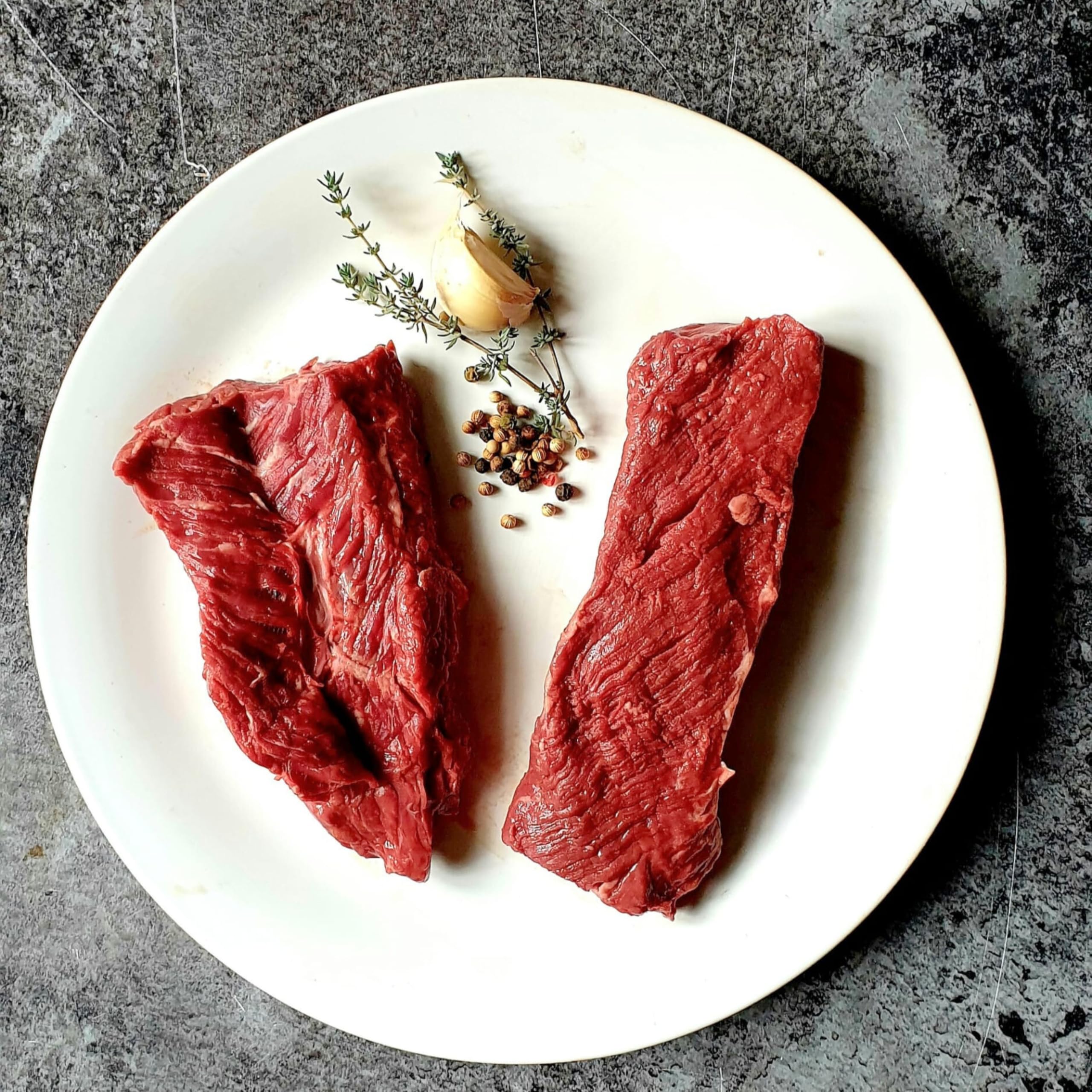 SELECTIV viandes d'exception | Bœuf Irlandais : 6 Onglets 6x140g - 840g | Ultra-Frais