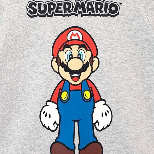 Miniatura 7 de Super Mario Sudadera con capucha Mario Boys Sudaderas con capucha para niños Tallas 3T a 12 Producto oficial de Mario