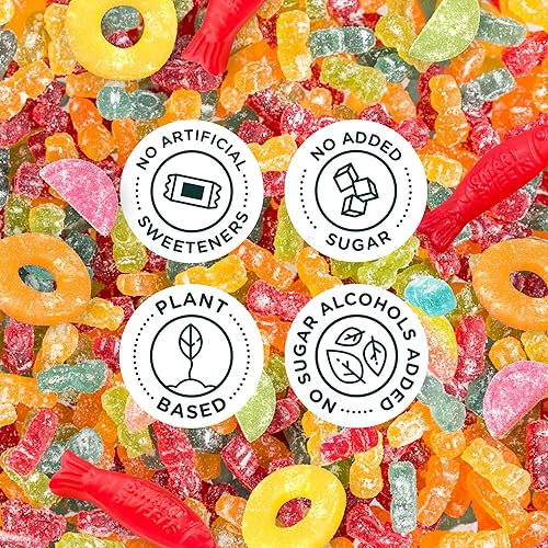 Miniatura 4 de SmartSweets - Paquete variado para adultos dulces con bajo contenido de azúcar y calorías idea de regalo de Año Nuevo paquete de cuidado de