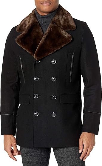 Karl lagerfeld peacoat Clearance