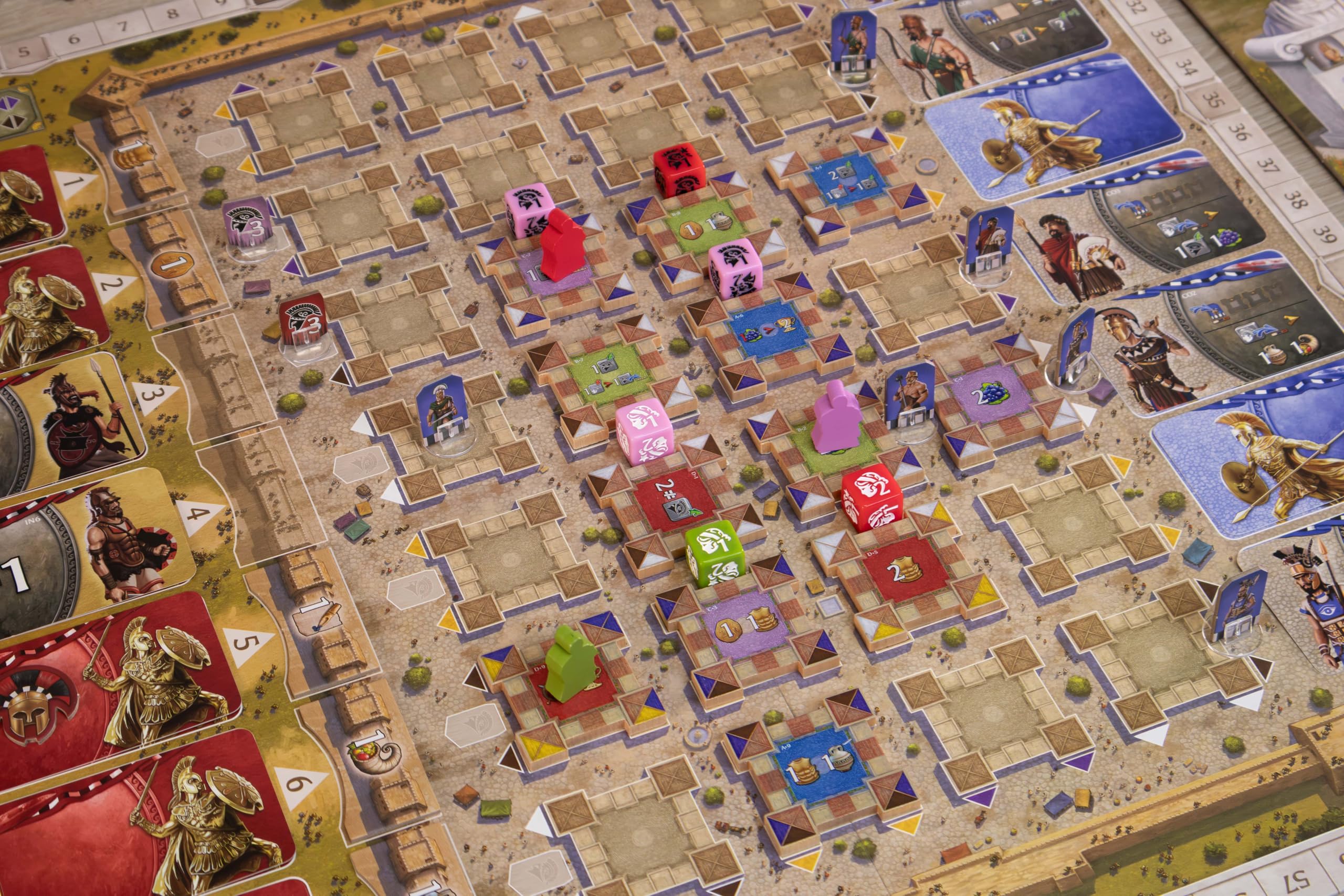 Pegasus Spiele 56220G - Thebai Brettspiel für Experten
