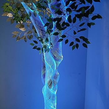 thumbnail image 2 of AKEPO 16W Fiber Optic Lights Optical Fibre Star Ceiling Light Kit RGBW APP+Music 2 of 13