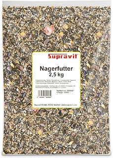 Supravit Rodent Food I Small Animal Food 2.5 kg I Premium Food - Mix Ideal for Hams…