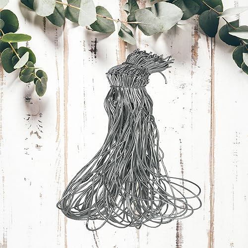 Miniatura 8 de K-Kraft Bucles elásticos de 16 pulgadas para manualidades y fácil envoltura de regalos, 100 unidades (plateado metálico)