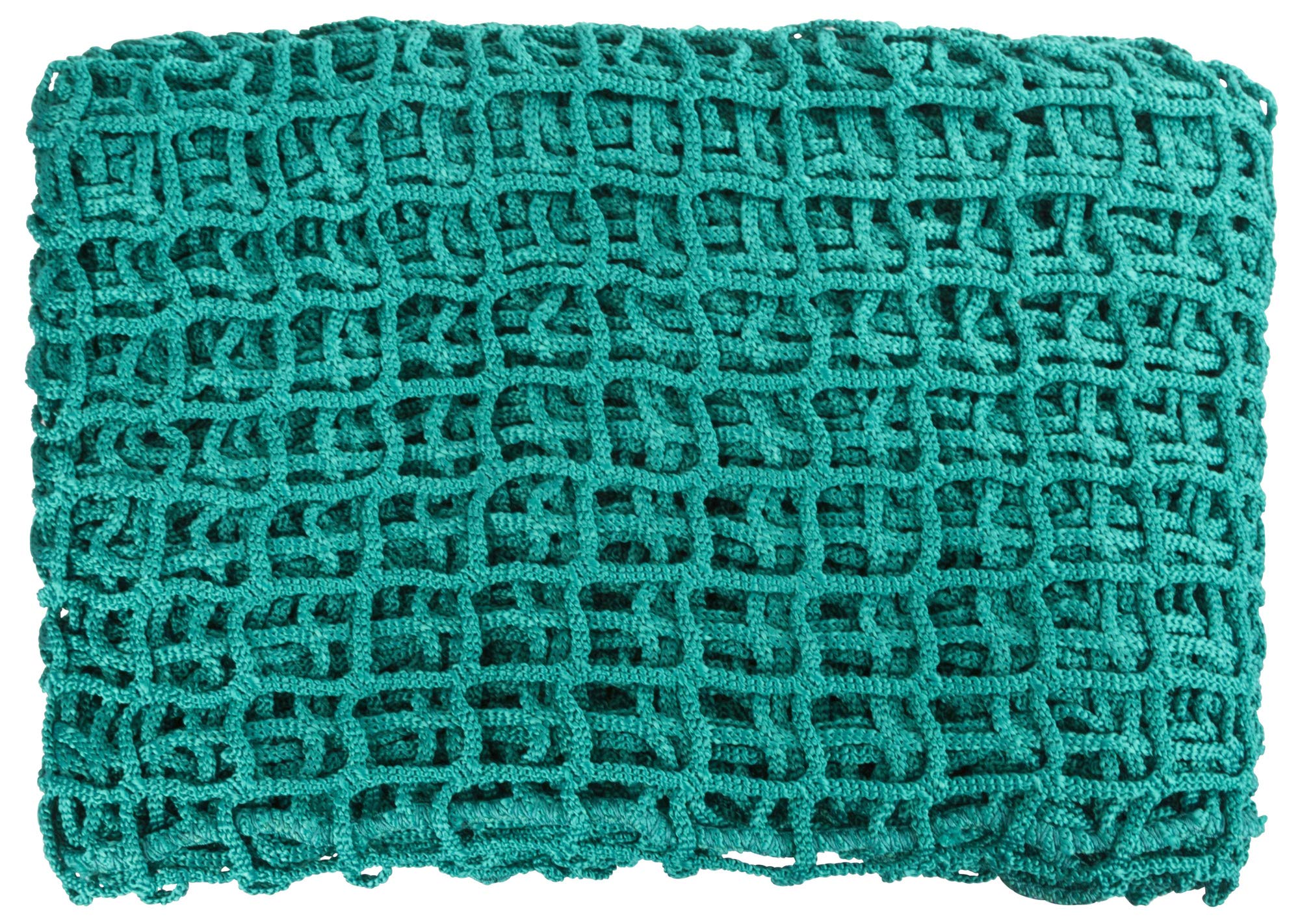 Kerbl Siatka do beli siana (siatka do beli siana, wymiary 3,6 x 2,4 m, rozmiar oczek 45 x 45 mm, wysoka siatka do karmienia, kolor: zielony) 291260