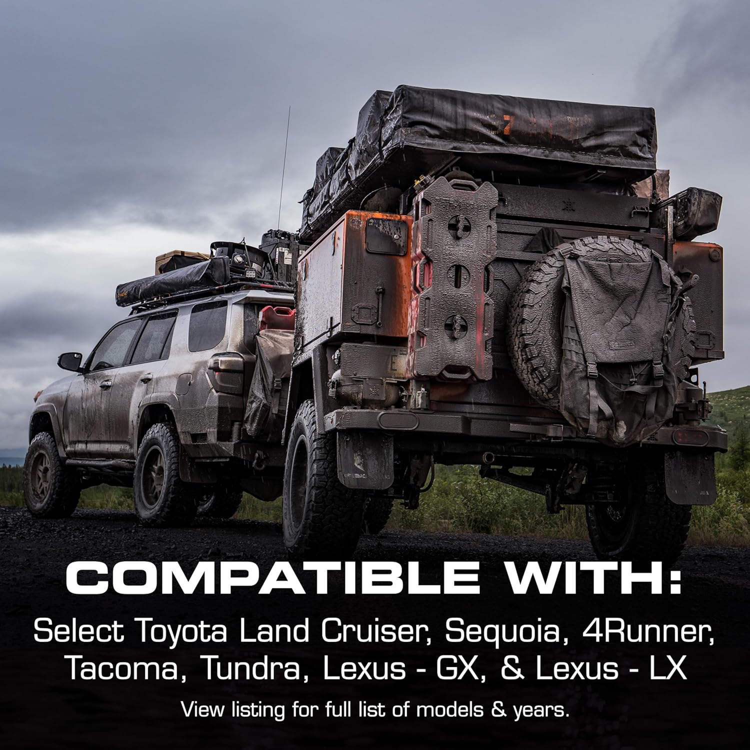 REDARC Tow-Pro Trail Kit Electric Trailer Brake Controller Kit, Toyota Land Cruiser, Sequoia, 4Runner, Off Road Dual Braking, Plug and Play Install, 12V/24V Compatible to Tow RV, Camper, Trailer, Boat