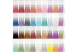 148 Pack of Mini Tassels for Jewelry Making, Craft and Graduation