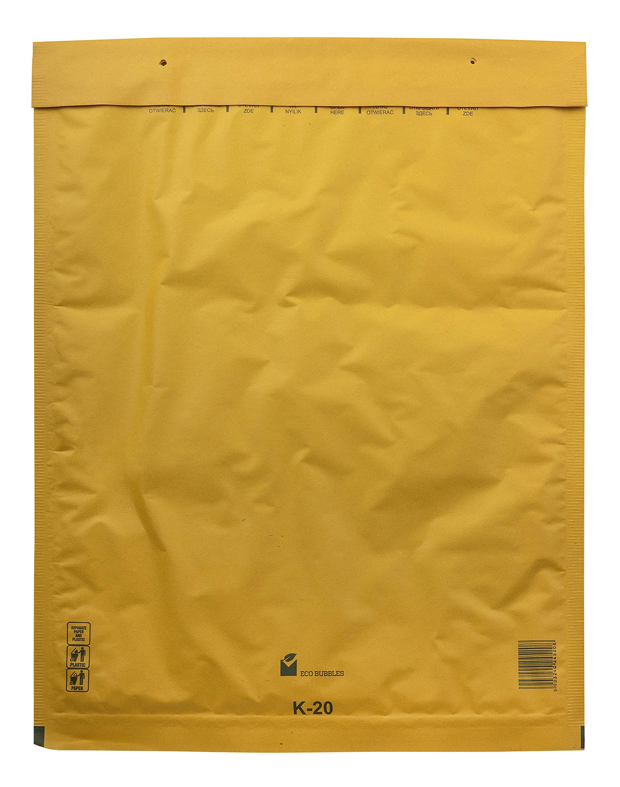 200 Versandtaschen Luftpolsterumschläge 370 x 480 mm DIN C3 Luftpolsterversandtaschen Luftpolstertaschen Gr. K/10 K10 braun Umschläge haftklebend gepolstert Polsterumschlag Taschen