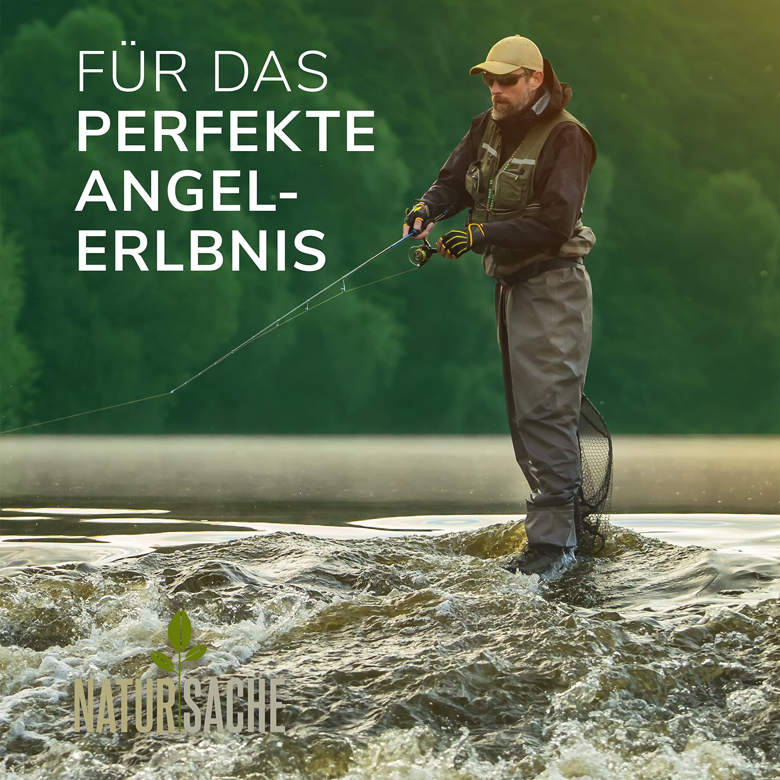 Natursache Tauwürmer lebend/Box I Lebender Angelköder für Wels, Forelle, Lachs, Aal, Zander, Hecht, Karpfen & alle Anderen Arten von großen Weißfischen I Ideales Zubehör für Angler