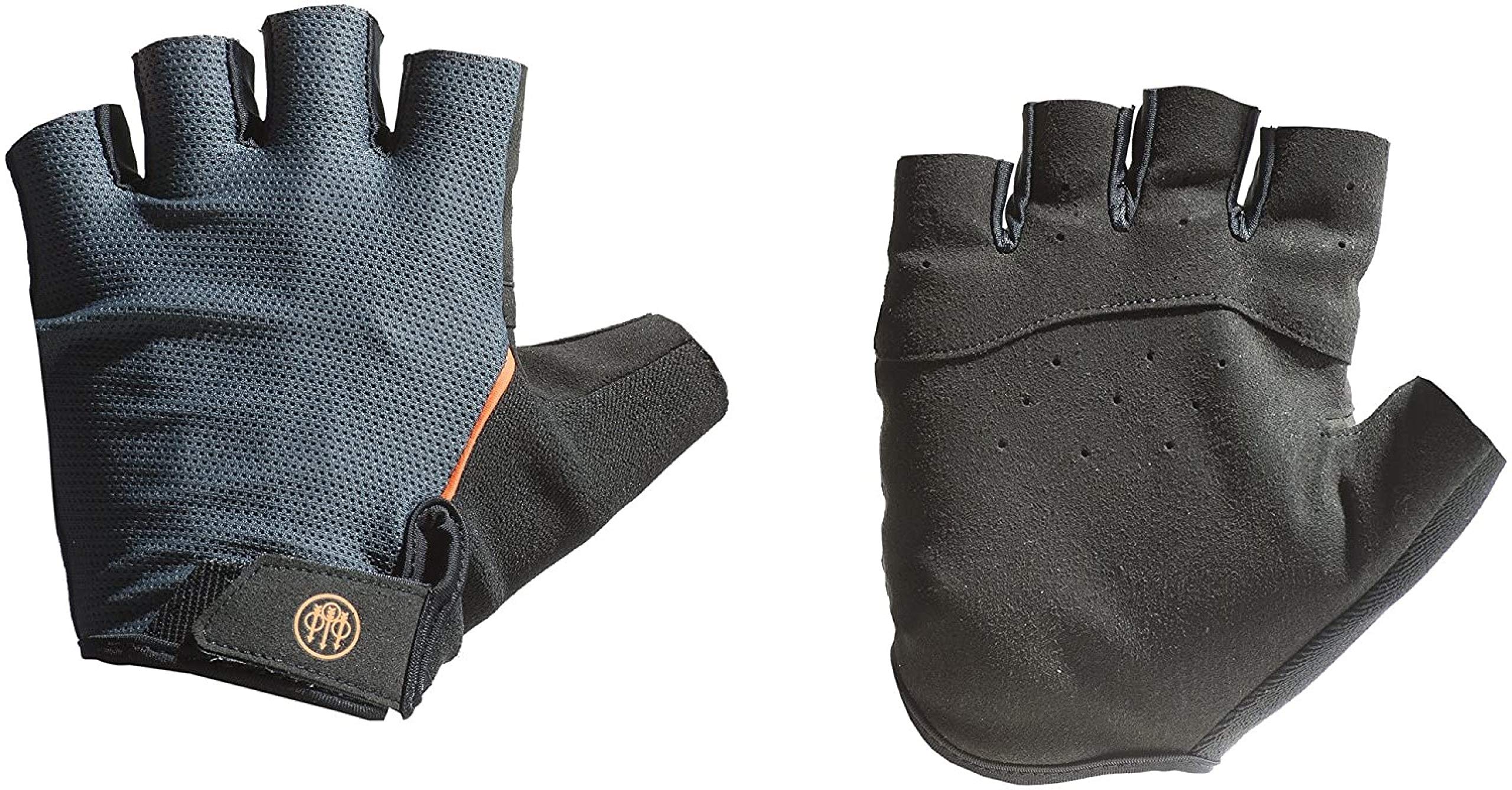 BerettaUnisex Lightweight Fingerless Black/Grey Shooting Mesh Gloves